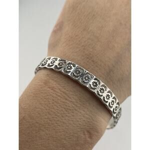 Vintage Hopi Sterling Silver 925 Bracelet Native American